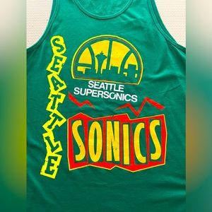 Mitchell & Ness Seattle Sonics tank top men’s medium